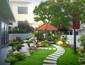 Thi công tiểu cảnh sân vườn tại Phú Quốc
